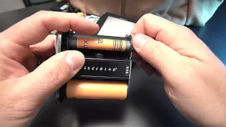 Photo: How to Load a Hasselblad Film Back