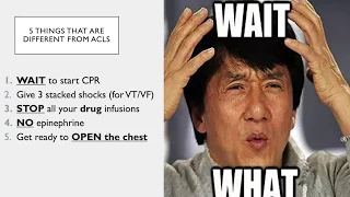 Resuscitation After Cardiac Surgery - The Rules Have Changed