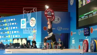 Jack Oliver (77) British record Clean and Jerk