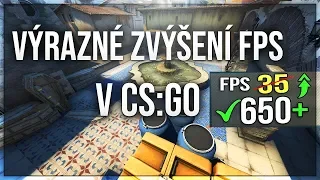 🔧 CS:GO - Jak zvýšit počet FPS | IX Gaming