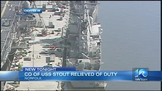 Commanding officer of USS Stout relieved of duty