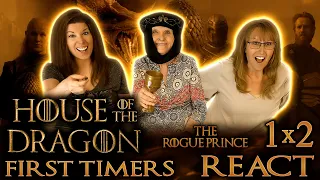 House of the Dragon 1x2 REACTION!! The Rogue Prince - FIRST TIMERS REACT