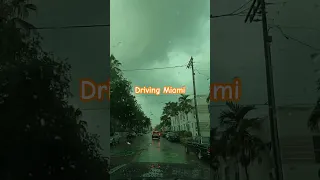 Driving Miami - Rainy Days @drivingmiami305 ​⁠