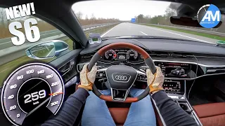 NEW! Audi S6 - 0-264 km/h acceleration🏁