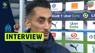 Interview de fin de match : OLYMPIQUE DE MARSEILLE - OGC NICE (3-2) - Ligue 1 Uber Eats / 2020-2021