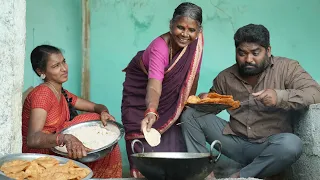 సంక్రాంతి అత్త కోడళ్ళు | సకినాలు- గారెలు |Sankranthi | Gangavva comedy | My Village Show