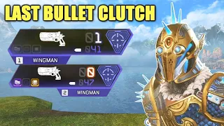 Dual Wingman CLUTCH (im literally sweating) in Apex Legends