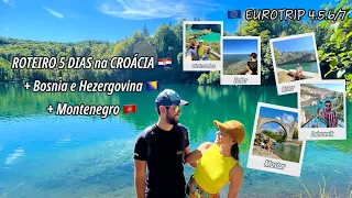 CROÁCIA em 5 Dias 🇭🇷 | Roteiro por Zadar, Dubrovnik, Bósnia e Montenegro COM VALORES 4.5.6/7