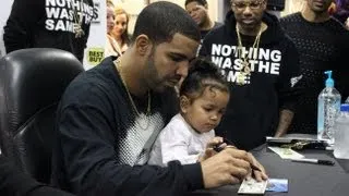 Drake Best Buy NYC Nothing Was The Same Album CD Signing 2013