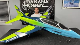 Banana Hobby is live!  Unboxing of the new pilot RC matrix 2.2 m sport jet ￼