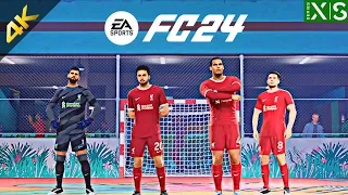 FC 24 - Liverpool vs Arsenal | Volta Football | Xbox Series S [4K]