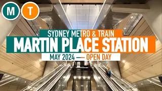 Martin Place Station Sydney Metro & Trains - May 2024 (Open Day)