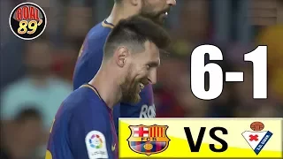 Barcelona vs Eibar 6-1 - Lionel Messi GOAL [HD]