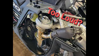 Polaris Boost RPM Muffler A-B Sound Comparison