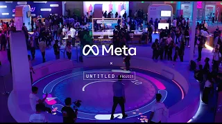META x UNTITLED - Interactive Projection Mapped Event Game