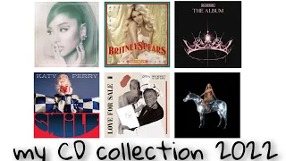 my CD collection 2022 ♡