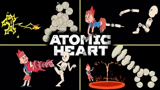 Atomic Heart DLC Annihilation - All Death & Skill Upgrade Cartoons (4K)