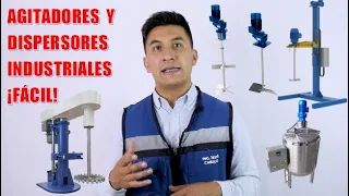 Cómo hacer un Agitador Mezclador Dispersor Industrial para Productos de Limpieza, Pintura o Químicos