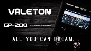 Valeton GP-200 - Music & Demo by A. Barrero