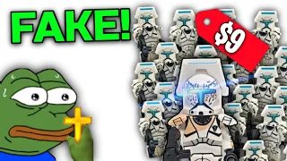 I Bought a FAKE LEGO Star Wars Clone Army! (actually good?)