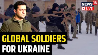 Foreign Fighters Back Ukrainian Forces In Frontline | Russia Vs Ukraine War Updates | News18 LIVE