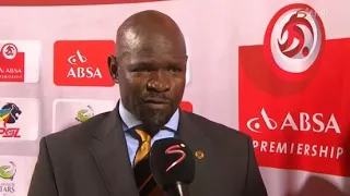 Platinum Stars (0) v (1) Kaizer Chiefs : Steve Komphela's post match interview