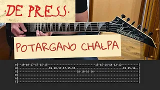 De Press - Potargano Chałpa (Guitar Cover + TAB)