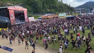 WORLD'S BIGGEST CIRCLE PIT (aka Conga) by Serrabulho @ Resurrection Fest, Viveiro [ES] - 29.06.22