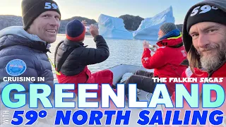 Cruising in Greenland; Sailing Prince Christian Sound @59NorthSailing onboard SY Falken