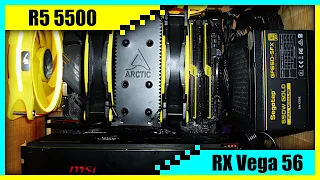 Ryzen 5 5500 + RX Vega 56 Gaming PC in 2022 | Tested in 10 Games