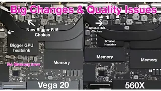 Changes Inside Vega 20 MacBook Pro 15 Vs 560X - Quality Issues with the 2018 MacBook Pro 15