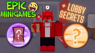 How to get the Secret Finder & Remnants of the Past Badges In RBLX: Epic Minigames