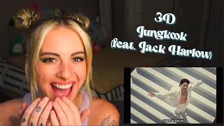 going feral over jungkook for 11 minutes and 8 seconds | Jungkook 3D (feat. Jack Harlow) REACTION