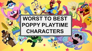 I rate Poppy Playtime characters worst to best (in my opinion)