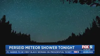 Perseid Meteor Shower To Peak Tuesday Night