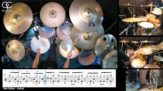 Jump - Van Halen / Drum Cover By CYC ( @cycdrumusic ) score & sheet music