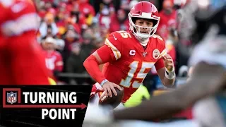 How Mahomes Scrambled for a Solution to Win the AFC | NFL Turning Point