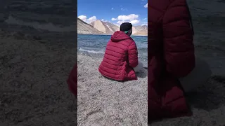 pangong Lake ❤️ #pangonglake #ladakh #leh