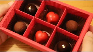 Wagashi Chocolate flavor Ankoballs for Valentine Japanese Sweets Recipe