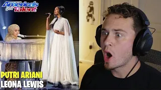 Putri Ariani and Leona Lewis STUNNING performance of "Run" | Finale | AGT 2023 | REACTION