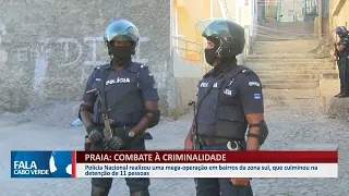 MEGA OPERAÇAO POLICIAL NA PRAIA | FALA CABO VERDE