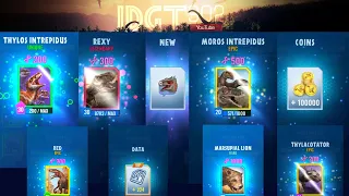 INTREPID GRAND PREMIUM PASS FULLY UNLOCKED!! | Jurassic World Alive 2.18