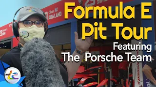 We Check Out The Pits At Formula e NYC ePrix (Round 11) - Feat. Porsche Race TeaM