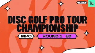 2023 Disc Golf Pro Tour Championship | MPO R1B9| Heimburg, Robinson, Buhr, Wysocki | Jomez Disc Golf