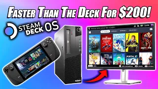 This Super Low Cost PC Runs SteamOS 3 Better Than The Steam Deck!