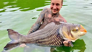 This Siamese Carp is way too heavy! (Exotic Fishing Thailand Day 4) Ep 14