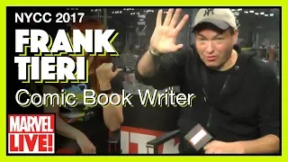 Writer Frank Tieri Stops By the Marvel Skybox - Marvel LIVE! NYCC 2017