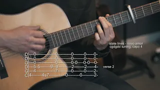 How to Play State Lines - Novo Amor - Guitar Tabs