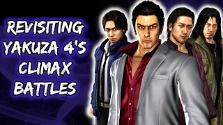 Revisiting Climax Battles || Yakuza 4 Remastered
