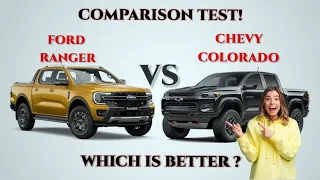 2023 Ford Ranger vs 2023 Chevrolet Colorado